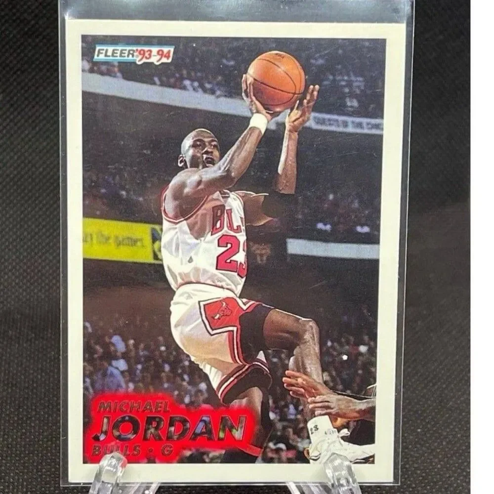 Michael Jordan Card 1993-94 Fleer #28